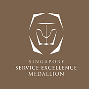 Singapore Service Medallion Logo