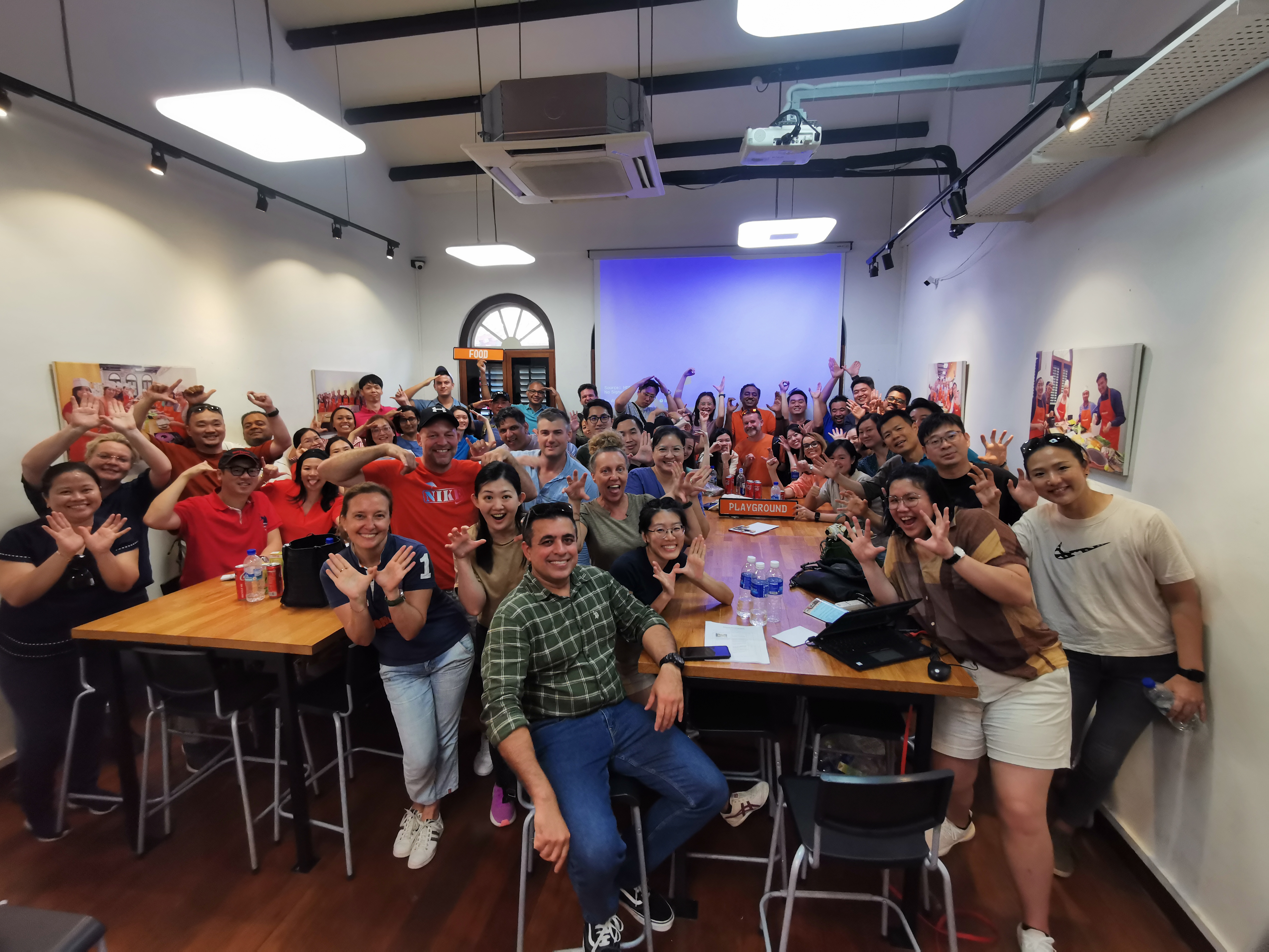 JLL corporate cooking team building