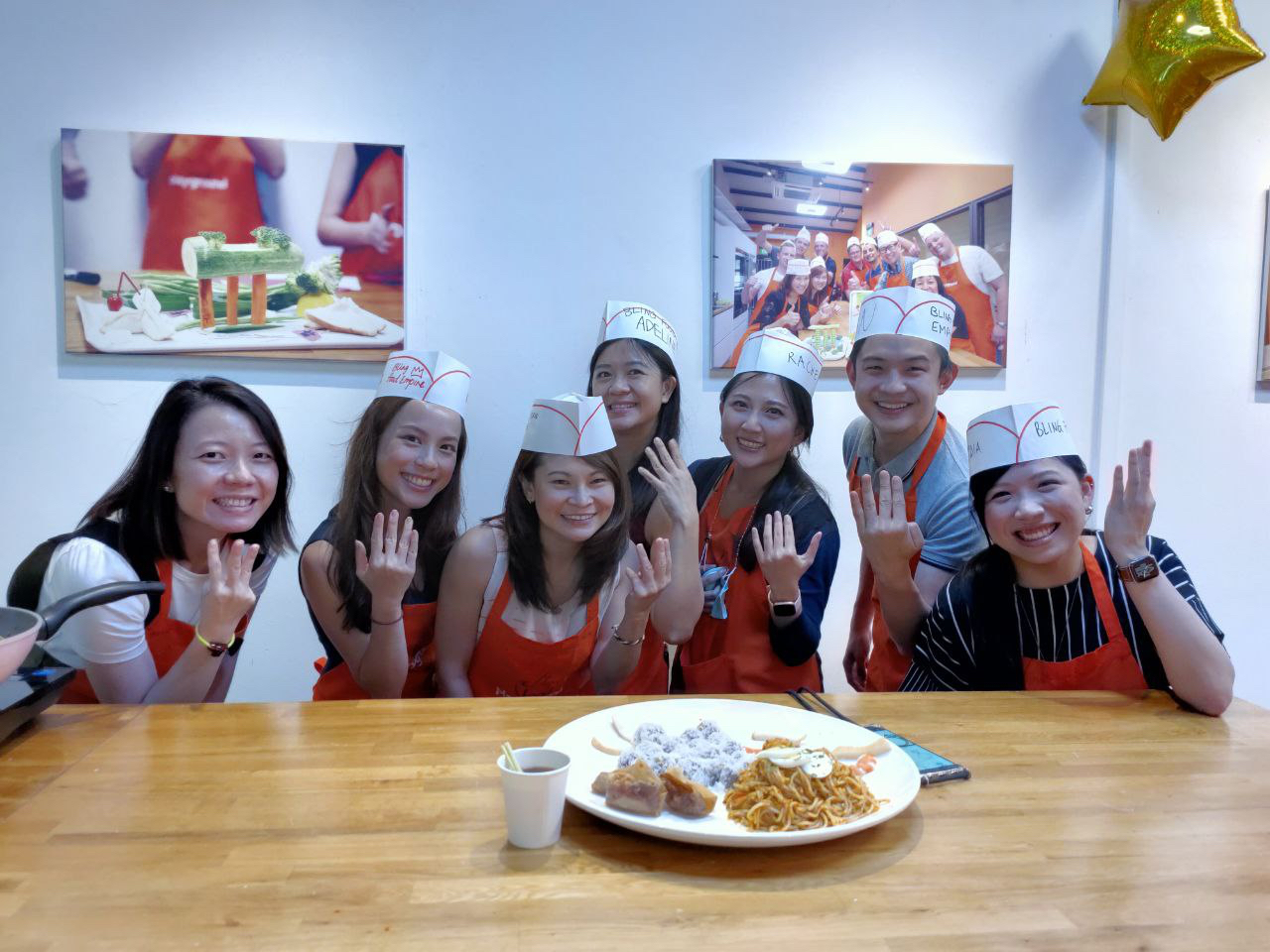 Johnson & Johnson corporate cooking team building