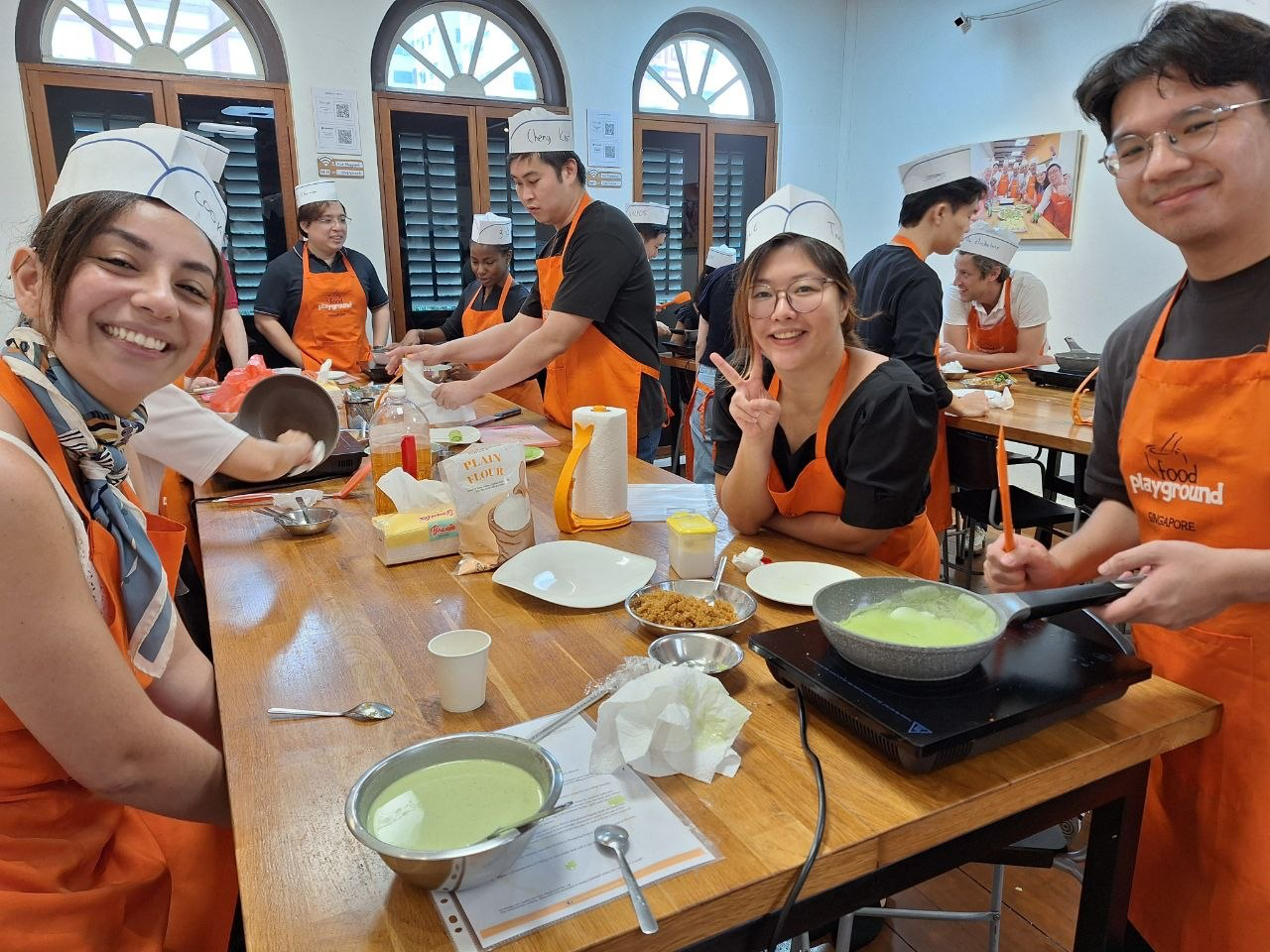 Planisware corporate cooking team building