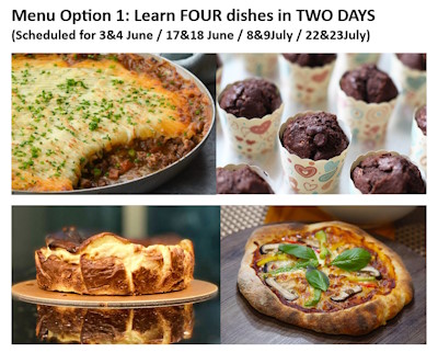 Junior Boot Camp Menu 2025 Option 1