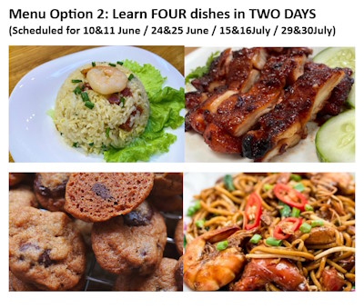 Junior Boot Camp Menu 2025 Option 2